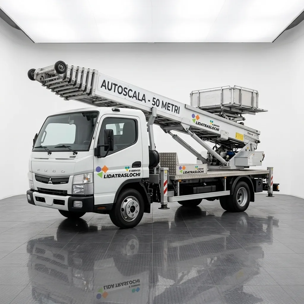 Autoscala 50 Metri Mitsubishi Fuso